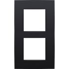 NIKO PLAQUE 2X VERT INTENSE M BLACK