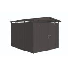 Biohort Abri PANORAMA Gr. P5 gris foncé métallisé avec double porte 273x318x227 cm
