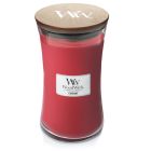 WOODWICK BOUGIE PARFUMEE CURRANT LARGE CANDLE