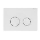 GEBERIT SIGMA20 PLAQUE DE DECLENCHEMENT BLANC