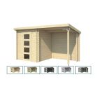 OUTDOOR LIFE ABRI DE JARDIN JELLE 370X175CM