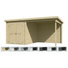 OUTDOOR LIFE ABRI DE JARDIN FINN 450X250CM