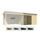 OUTDOOR LIFE ABRI DE JARDIN OLIVIA 385X295CM (OPTION EXTENSION)