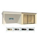 OUTDOOR LIFE ABRI DE JARDIN PERNILLA 385X295CM (OPTION EXTENSION)