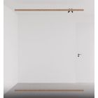 PANIDUR CLAUSTRA PROFIL SOL/PLAFOND SMOKEY BLACK 1925MM