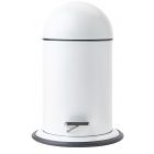 AQUANOVA ONA - POUBELLE A PEDALE - 3 L - BLANC