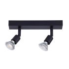 FANTASIA RUNE 2L SPOT PLAFOND NOIR 2X GU10 4.3W DIMMABLE
