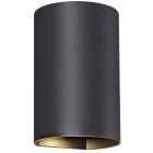 FANTASIA RADU APPLIQUE MURALE NOIR ROND 2X GU10