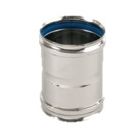 OPSINOX VERBINDINGSSTUK ENKELWANDIG DIA 80MM