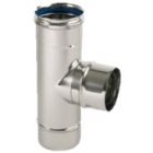 OPSINOX ENKELWANDIG INOX T-STUK DIA 80MM