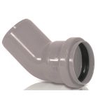 SCALA COUDE POUR EGOUT BN 125 45GR MANCHON