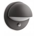 PHILIPS MYGARDEN JUNE APPLIQUE ANTHRA 1X12W 230V + DETECTEUR