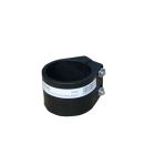 PAALKLEM TBV OVALE PAAL 48MM ZWART