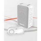 HONEYWELL DEURBEL DRAADLOOS 150M 6MELODIE 84DB WIT