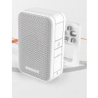 HONEYWELL HOME DEURBEL BEDRAAD 4MELOLDIE 80DB WIT