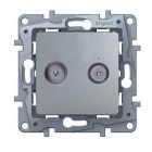 LEGRAND STOPCONTACT TV/FM TELENET NILOE ALU