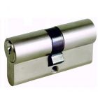 PARDAEN PROFIELCILINDER MESSING VERNIKKELD 80MM 40-40 MM