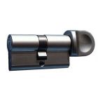 PARDAEN KNOPCILINDER MESS. VERNIKKELD 60 MM