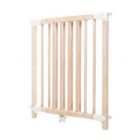 BARRIÈRE D'ESCALIER LAURA WOOD NATURAL, CLAMP/TURN 695-1065MM, 74CM HIGH,MANUAL