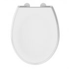 ALLIBERT BOREO - ABATTANT DE TOILETTE - BLANC BRILLANT