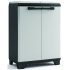 SPLIT PREMIUM MEUBLE POUBELLE 2X110L 68X39X92CM GRIS