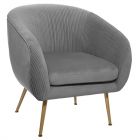 ATMOSPHERA SOLARO FAUTEUIL GRIS