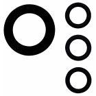 GARDENA SETJE RUBBERRINGEN