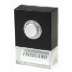 FRIEDLAND DEURBEL DRUKKNOP PUSHLITE ZWART D723