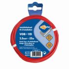 PROFILE VOB KABEL 25M 2.5MM ROOD E410272
