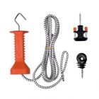 KIT PORTE A CORDON ELECTRIQUE BLANC 3-6M