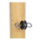 GALLAGHER 2-WEG POORTGREEPANKER ZWART HOUT 4 STUKS