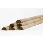 PAAL HALFROND GEFREESD 250CM DIA 7CM