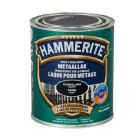 HAMMERITE LAQUE SATINÉE MÉTAUX NOIR 750 ML