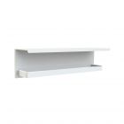 ALLIBERT LOFT-GAME TABLETTE + PORTE SERVIETTE - BLANC MAT