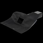 AQUAPLAN EVACUATION D'EAUX PLUVIALES HORIZONTALE EPDM 45° 60X80MM