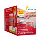 AQUAPLAN BARRIÈRE CONTRE L'HUMIDITÉ TUYAUX D'INJECTIONS 310ML 4+1