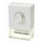 FRIEDLAND DEURBEL DRUKKNOP PUSHLITE WIT