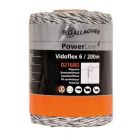 GALLAGHER VIDOFLEX 6 POWERLINE WIT 200M
