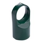 DOORVOERKOP PALEN 48/42MM ALU GELAKT GROEN