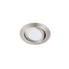 TRIO RILA SPOT ENCASTRE ROND NICKEL 5W