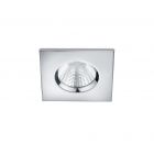 TRIO ZAGROS SPOT ENCASTRE LED POUR L'EXTERIEUR CHROME CARRE 1x 5,5W