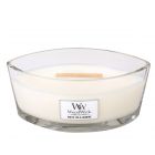 WOODWICK WHITE TEA & JASMINE ELLIPSE CANDLE