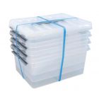 SUNWARE Q-LINE BOÎTES DE RANGEMENT 15L 4PCS