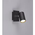 TRIO MARLEY WAND/PLAFONDSPOT ZWART EXCL GU10 MAX 35W