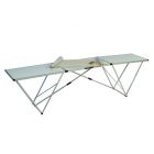 TABLE A TAPISSER ALU 300X60X80CM