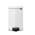 BRABANTIA NEWICON POUBELLE À PEDALE 12L AVEC SEAU INTERIEUR SYNTHETIQUE