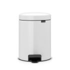BRABANTIA NEWICON PEDAALEMMER 5L WIT