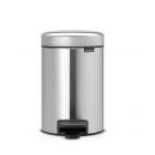 BRABANTIA NEWICON PEDAALEMMER 3L MAT STAAL FINGERPRINTPROOF