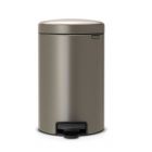 BRABANTIA NEWICON POUBELLE À PEDALE 12L AVEC SEAU INTERIEUR SYNTHETIQUE