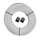 BRABANTIA FIL DE RECHANGE 65M AVEC 16 PLAQUETTES DE FIXATION